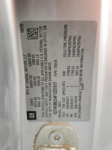 2015 GMC CANYON SLE - 1GTH6BE34F1237917
