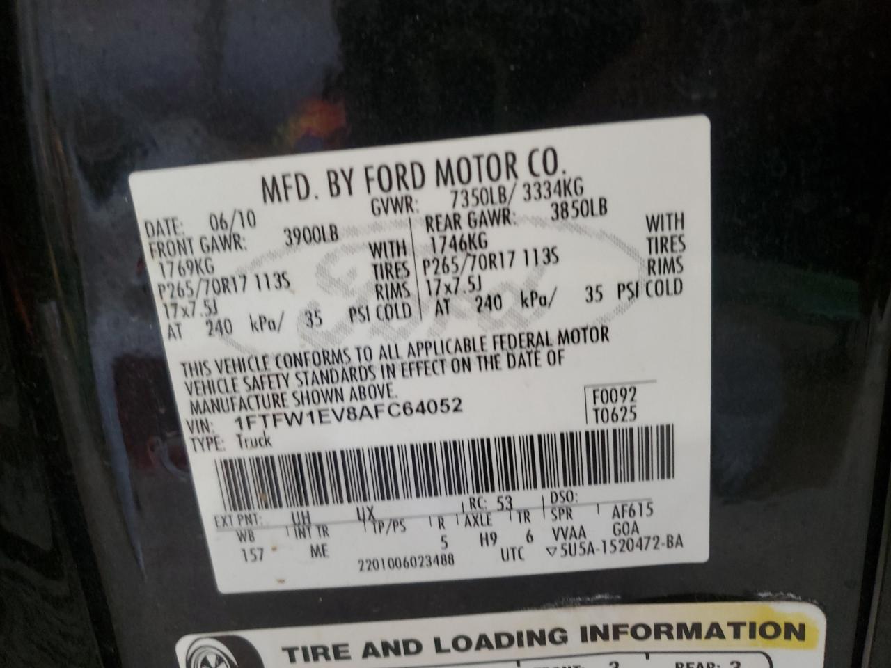 FORD F-150 SUPERCREW