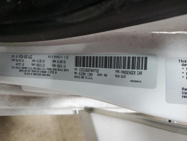 2015 CHRYSLER 200 S - 1C3CCCBG5FN647722