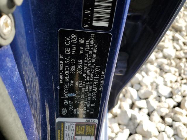2017 KIA FORTE LX - 3KPFL4A77HE133071