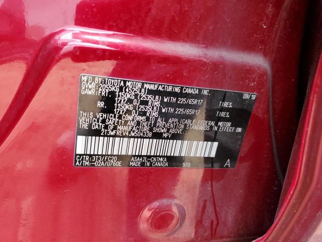2018 TOYOTA RAV4 ADVEN - 2T3WFREV4JW504338