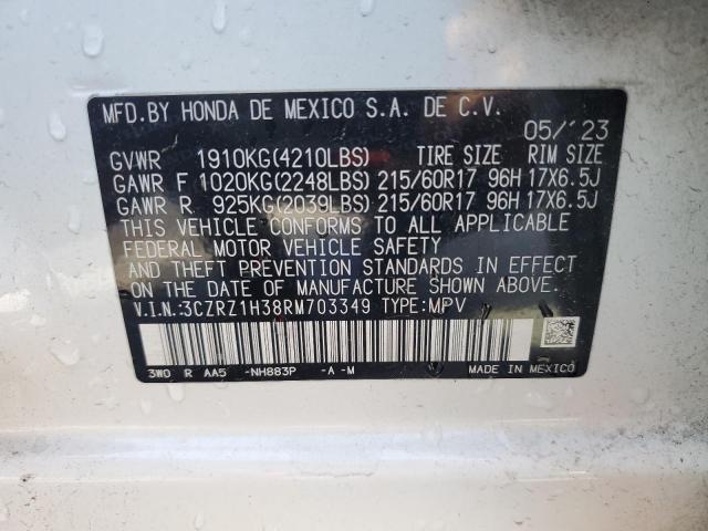 2024 HONDA HR-V LX - 3CZRZ1H38RM703349