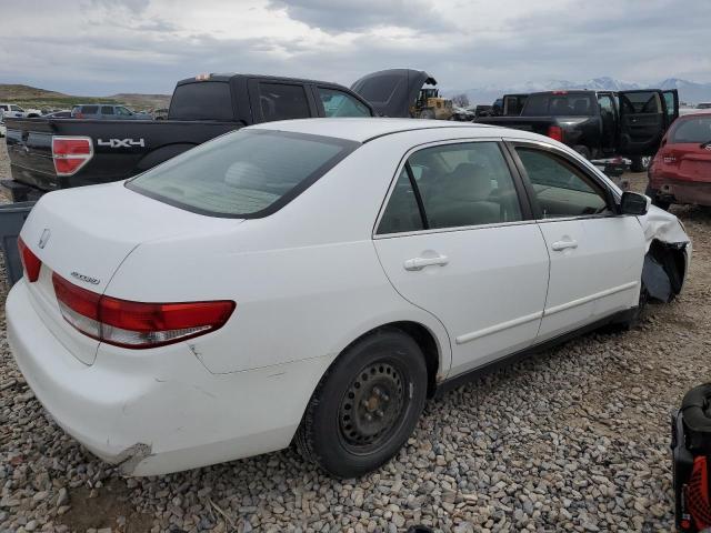 HONDA ACCORD LX 2003 white  gas 1HGCM55383A032583 photo #4