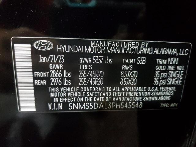 2023 HYUNDAI SANTA FE C 5NMS5DAL3PH545548