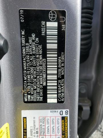 2019 TOYOTA C-HR XLE - NMTKHMBX3KR098328