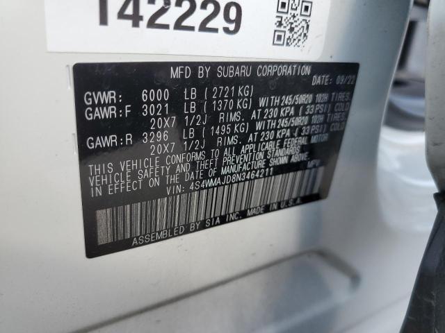 2022 SUBARU ASCENT ONY 4S4WMAJD8N3464211