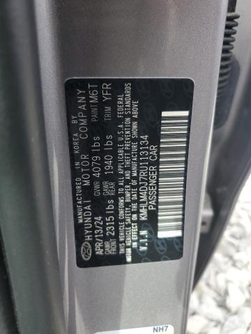 2024 HYUNDAI ELANTRA BL - KMHLM4DJ7RU113134