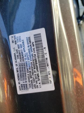 2015 HONDA ODYSSEY 5FNRL5H60FB009134