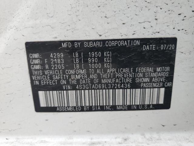 2020 SUBARU IMPREZA PR - 4S3GTAD69L3726436