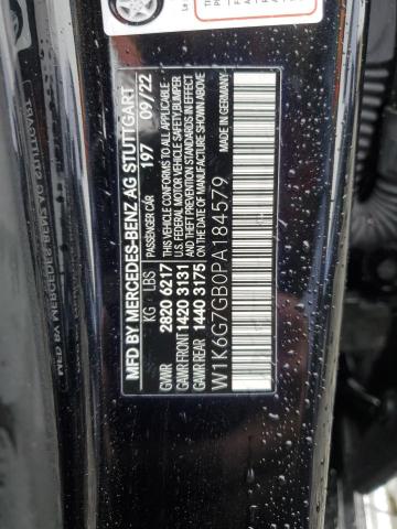 2023 MERCEDES-BENZ S 580 4MAT - W1K6G7GB0PA184579
