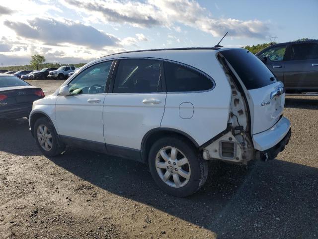 HONDA CR-V EXL 2008 white  gas 5J6RE48778L037956 photo #3