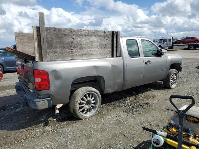 CHEVROLET SILVERADO 2007 gray pickup flexible fuel 1GCEC14067Z638725 photo #4