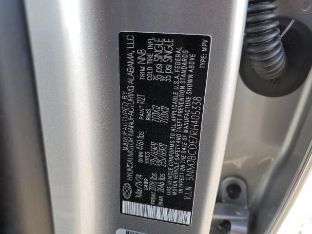 2024 HYUNDAI TUCSON SEL - 5NMJBCDE7RH405338