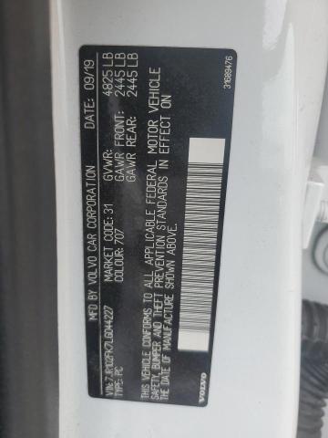 2020 VOLVO S60 T5 MOM 7JR102FK7LG044227