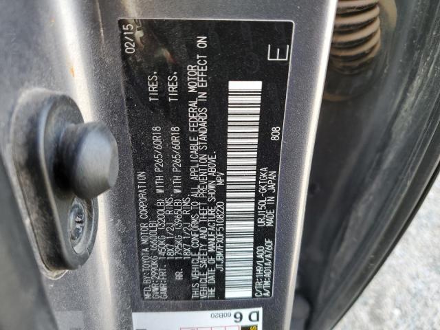 2015 LEXUS GX 460 - JTJBM7FX0F5108220