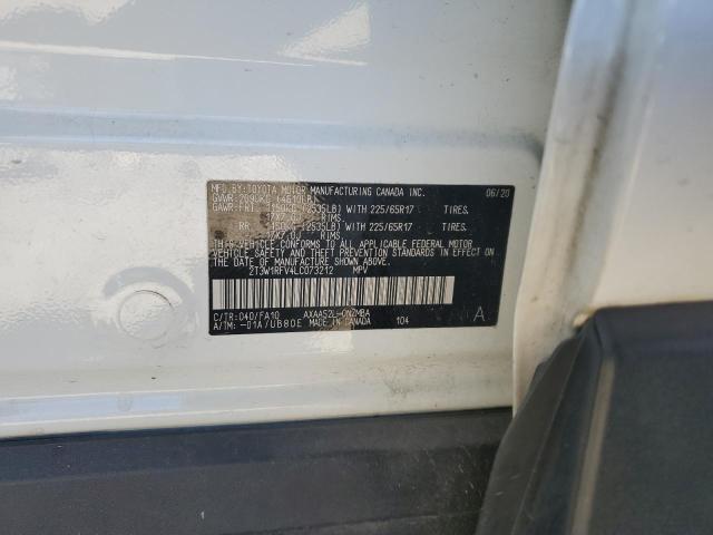 2020 TOYOTA RAV4 XLE - 2T3W1RFV4LC073212
