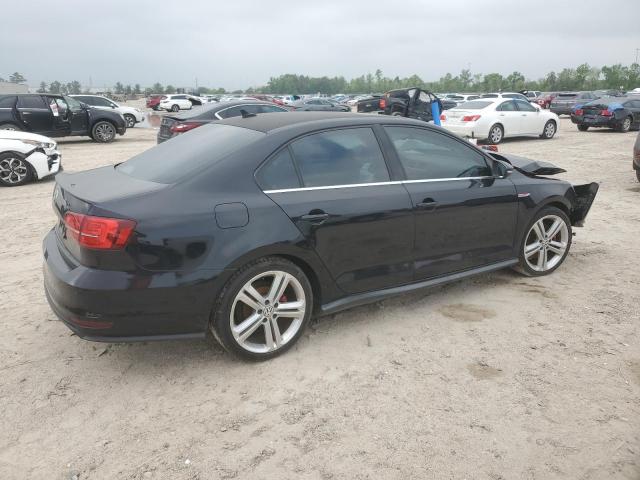 VOLKSWAGEN JETTA GLI 2016 black  gas 3VW4S7AJ0GM266764 photo #4