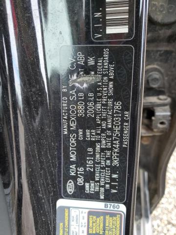2017 KIA FORTE LX - 3KPFK4A75HE031786