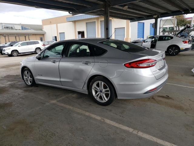 FORD FUSION SE 2018 silver  hybrid engine 3FA6P0LU5JR117293 photo #3