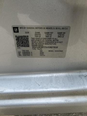 2018 CHEVROLET SILVERADO - 3GCUKSEC5JG627610