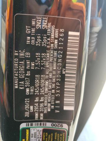 2022 KIA TELLURIDE - 5XYP3DHC3NG211268