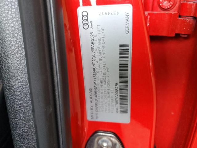 2016 AUDI A3 E-TRON WAUTPBFF6GA068479