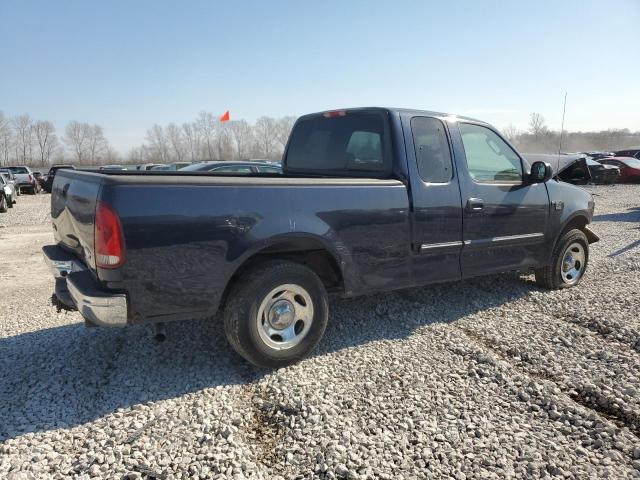 FORD F150 2003 blue 4dr ext gas 1FTRX17L73NB30406 photo #4
