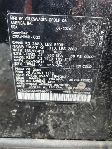 2024 VOLKSWAGEN ATLAS PEAK 1V2CR2CA5RC599779