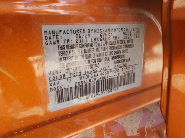 2024 NISSAN SENTRA SR - 3N1AB8DV6RY380745