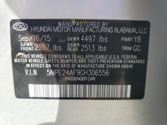 2016 HYUNDAI SONATA SE - 5NPE24AF9GH306556