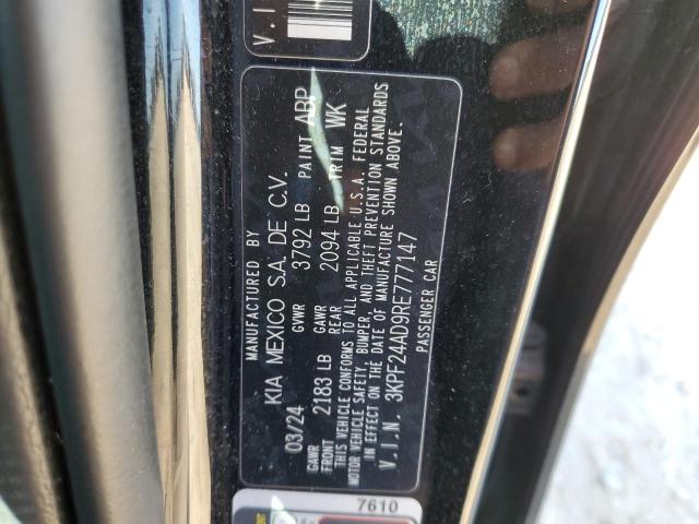 2024 KIA FORTE LX - 3KPF24AD9RE777147