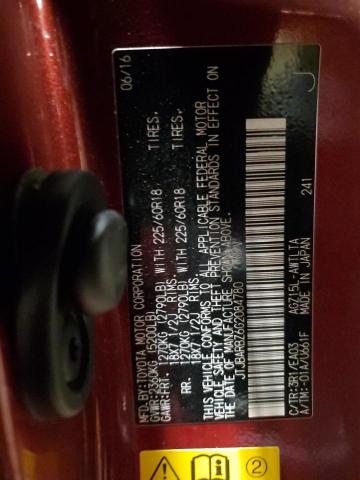 2016 LEXUS NX 200T BA - JTJBARBZ6G2084780