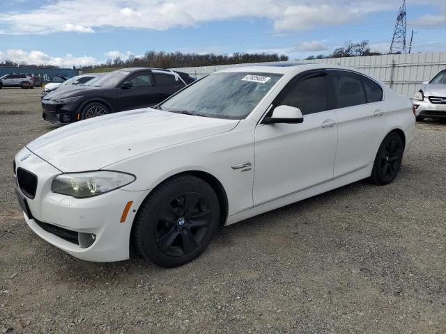 BMW 528 XI 2013 white  gas WBAXH5C53DDW14385 photo #1