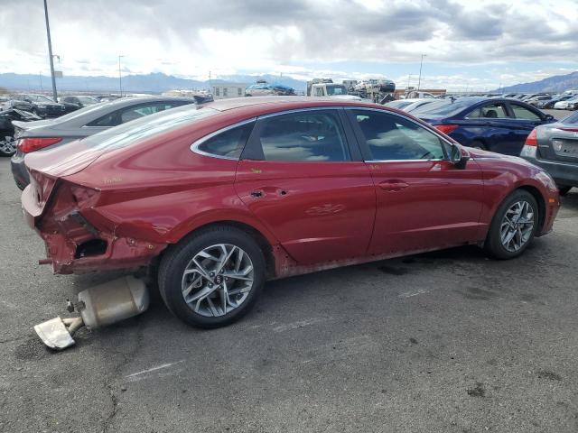 HYUNDAI SONATA SEL 2023 red  gas KMHL64JA2PA309219 photo #4