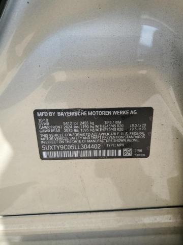 2020 BMW X3 XDRIVEM - 5UXTY9C05LL304402