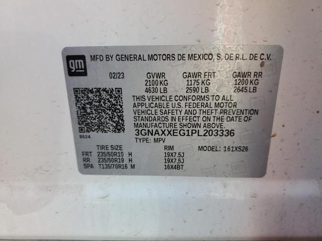 2023 CHEVROLET EQUINOX PR 3GNAXXEG1PL203336