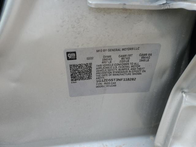 2022 CHEVROLET MALIBU LT #3286859210