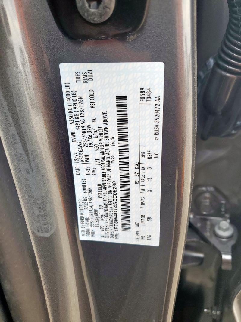 1FT8W4DT4SEC06280 2025 FORD F450