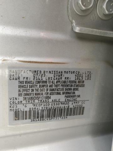 2023 NISSAN SENTRA SV - 3N1AB8CV5PY319854