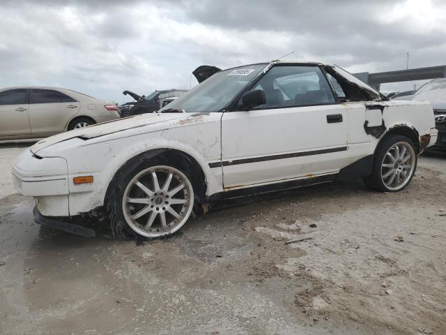 TOYOTA MR2 1986 white  gas JT2AW15C2G0049232 photo #1