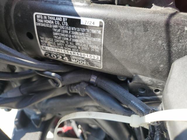 2024 HONDA CBR650 R MLHRH1554R5001093