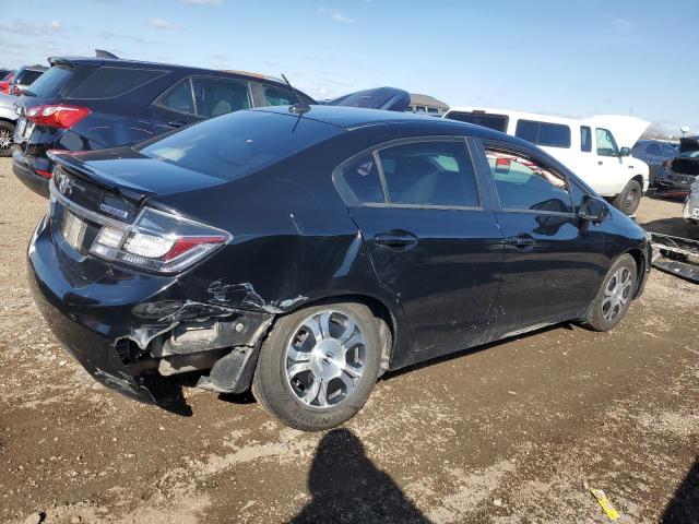 Vin: 19xfb4f30fe002151, lot: 51020875, honda civic hybrid l 20153