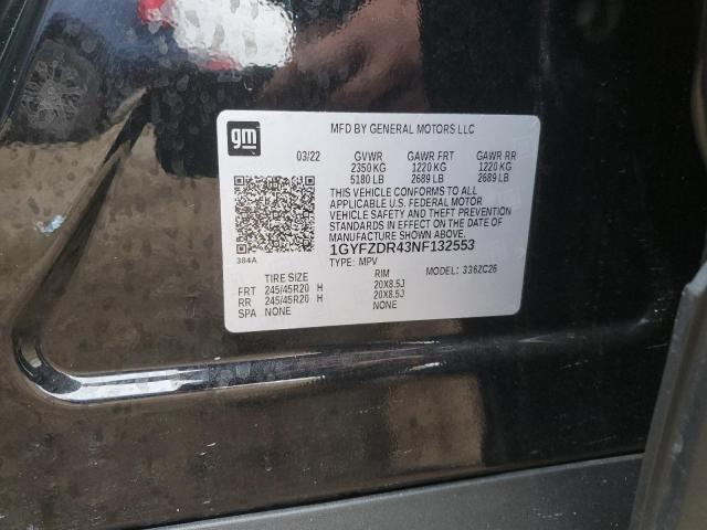 2022 CADILLAC XT4 PREMIU - 1GYFZDR43NF132553