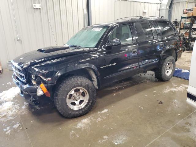 DODGE DURANGO 2000 black  gas 1B4HS28N0YF140810 photo #1