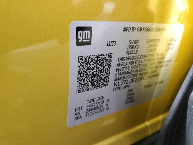 2024 CHEVROLET TRAX 2RS KL77LJE21RC162444