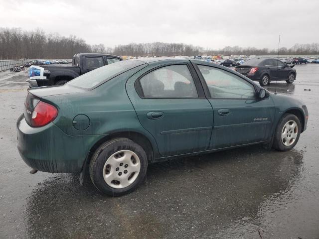 DODGE NEON BASE 2000 green  gas 1B3ES46C4YD746689 photo #4