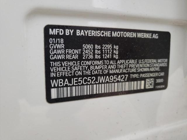 2018 BMW 540 I - WBAJE5C52JWA95427