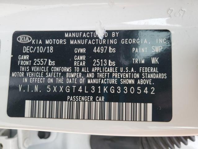 2019 KIA OPTIMA LX - 5XXGT4L31KG330542