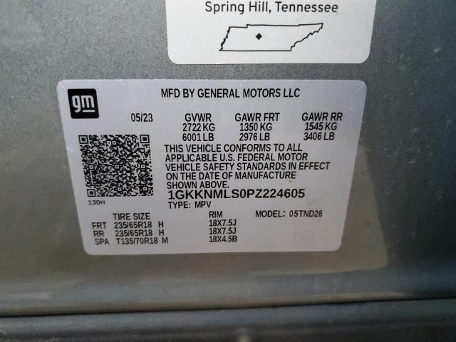 2023 GMC ACADIA SLT 1GKKNMLS0PZ224605