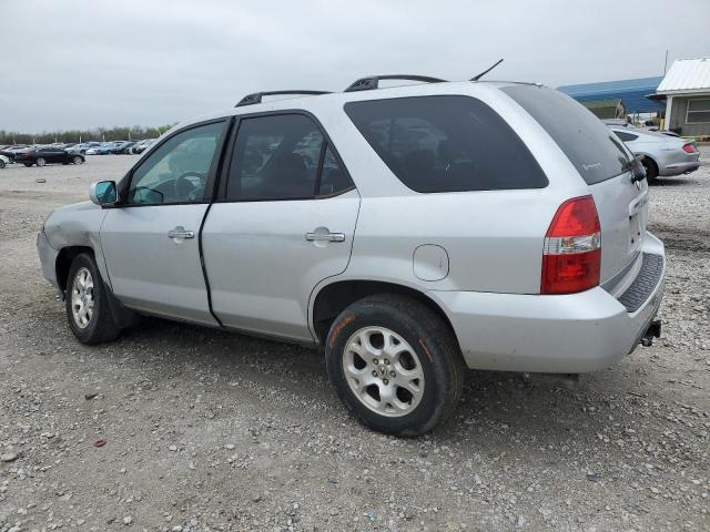 ACURA MDX TOURIN 2001 silver 4dr spor gas 2HNYD18661H526145 photo #3